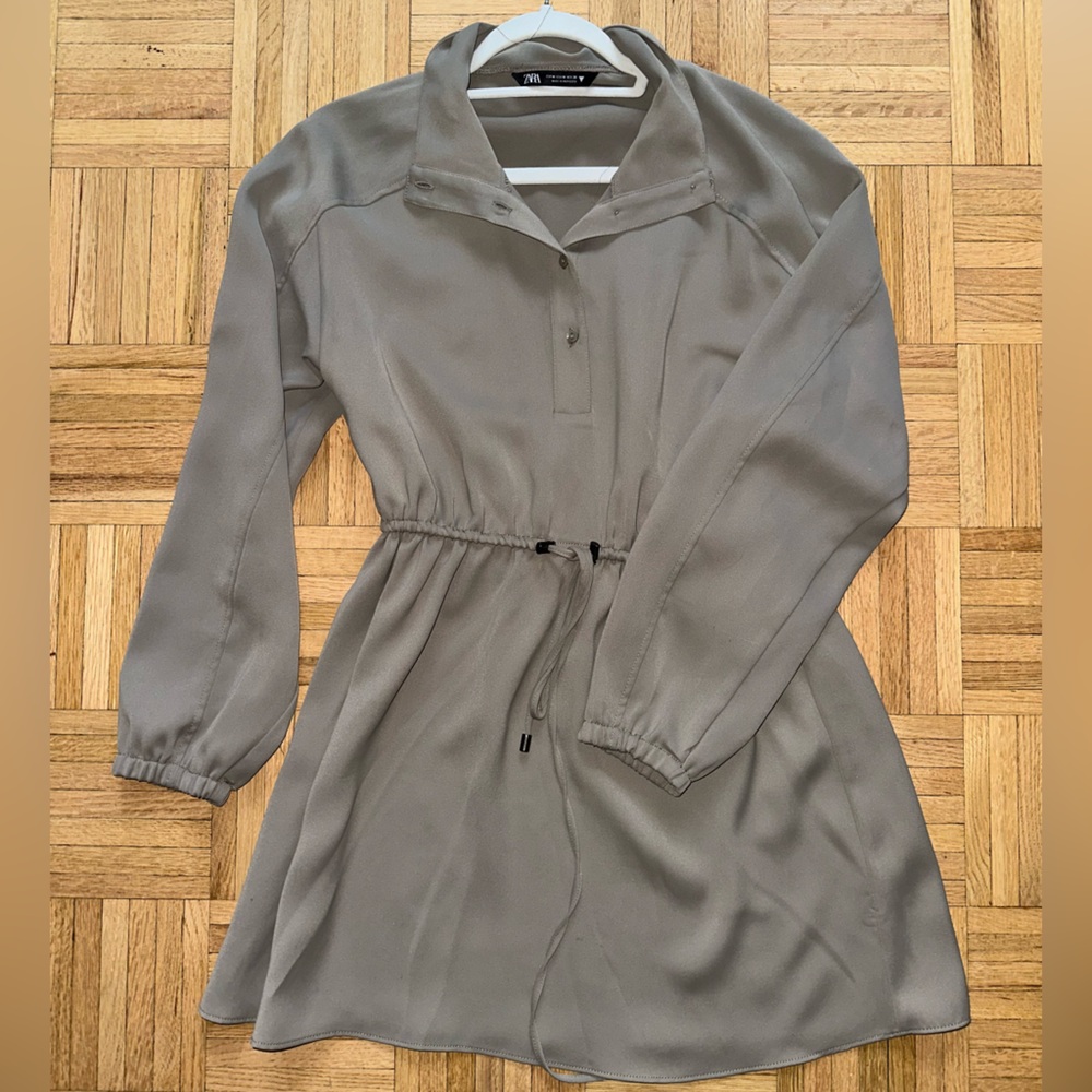 Zara Tan Dress: Size Medium